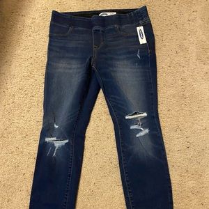 NWT old Navy Pull on Rockstar Jegging size 12 petite